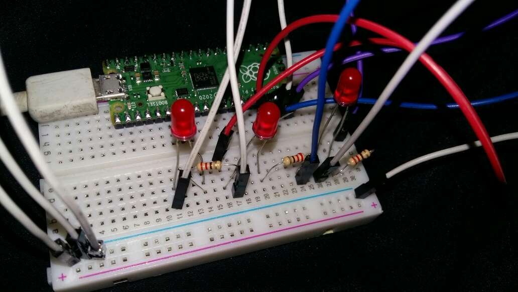 Blinking Alternate LEDs Raspberry Pi Pico