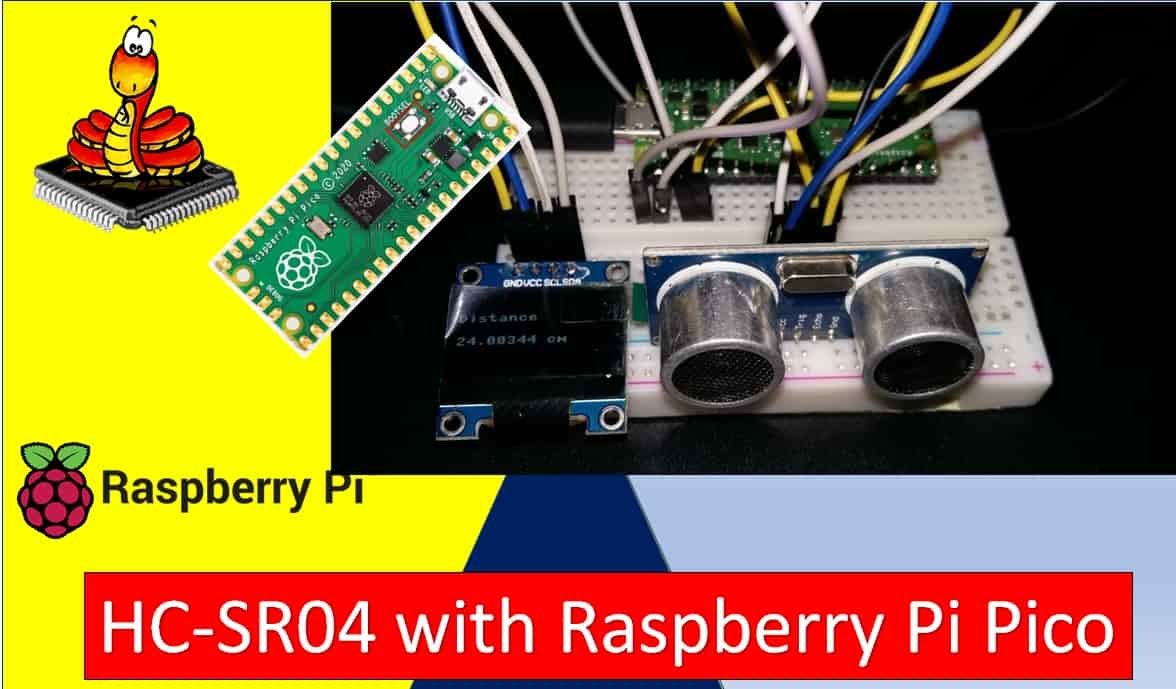 HC-SR04 Ultrasonic Sensor with Raspberry Pi Pico