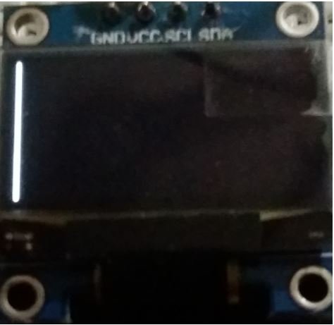 Raspberry Pi Pico OLED in MicroPython vertical line