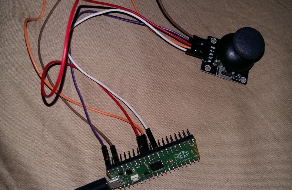 Interface Analog Joystick Module With Raspberry Pi Pico 2180