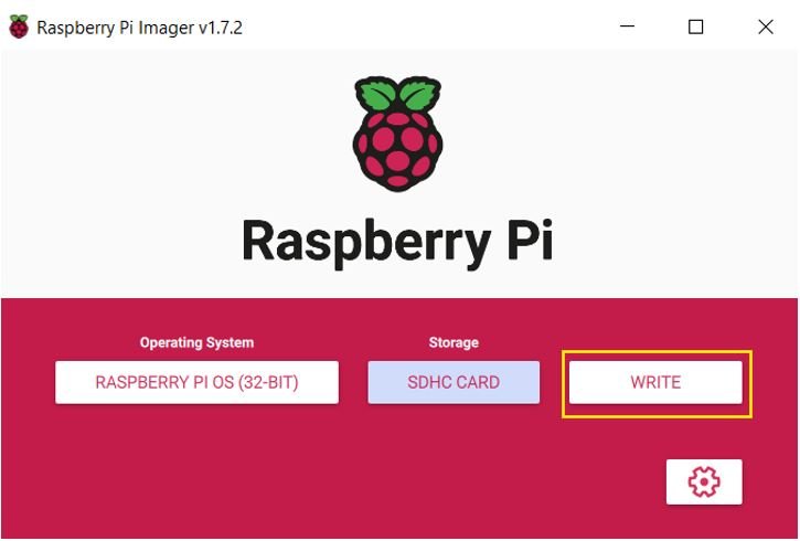 Raspberry Pi Imager WRITE pic 1