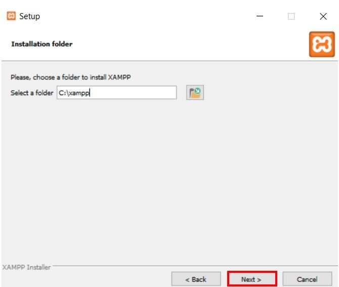 Install XAMPP 3