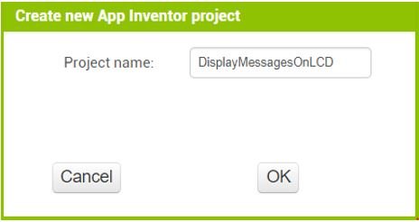 MIT APP Inventor Display messages 1