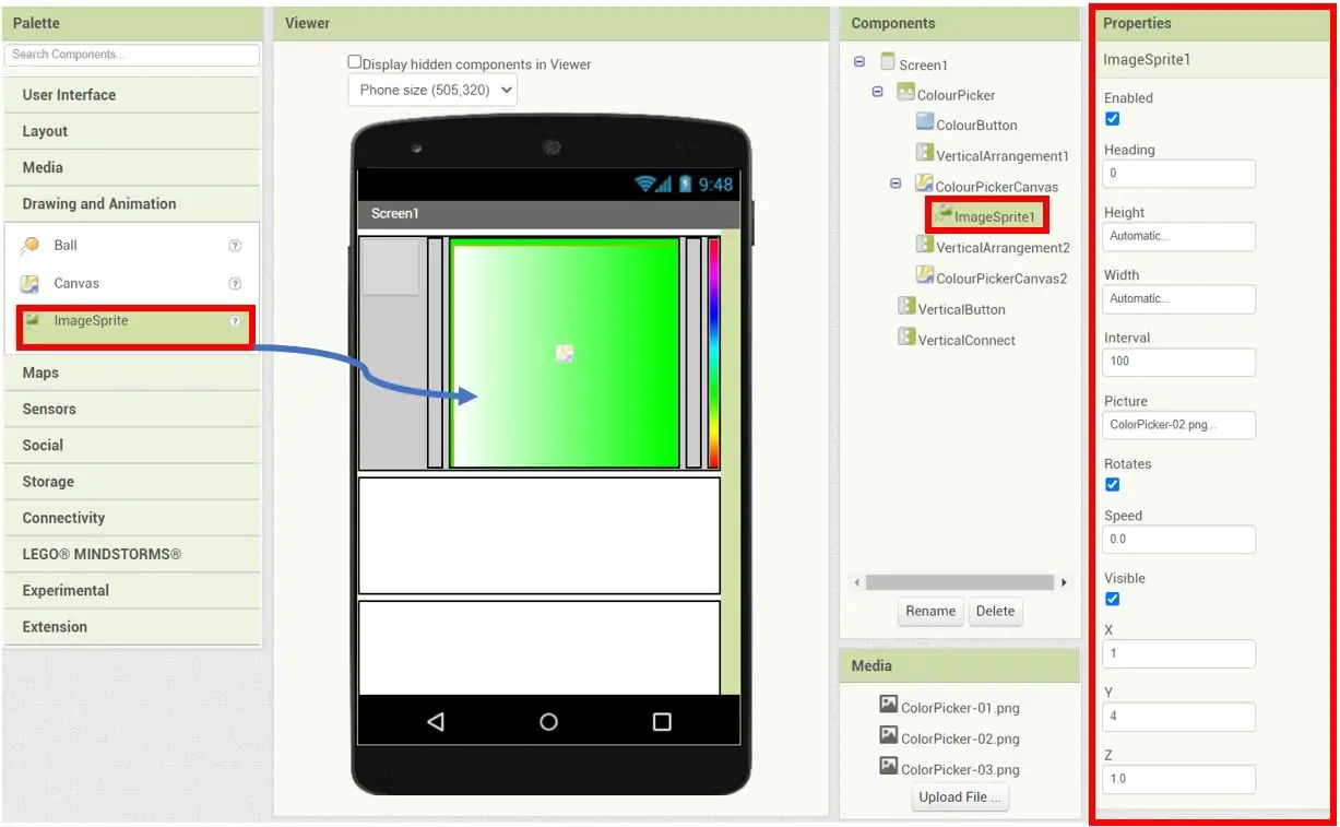 MIT APP Inventor RGB LED Control 12