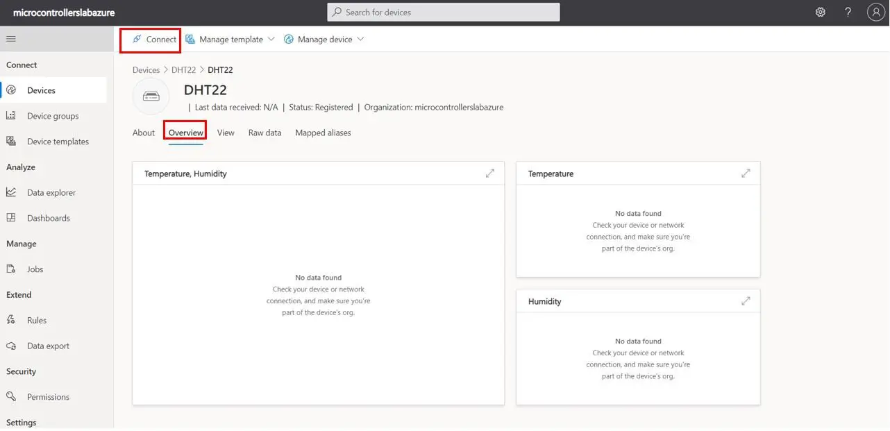 Microsoft Azure IoT Application Set up Device 4