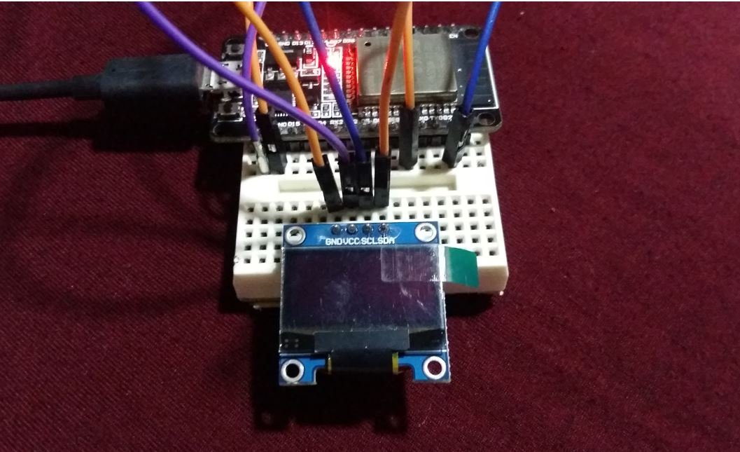 ESP32 with OLED hardware