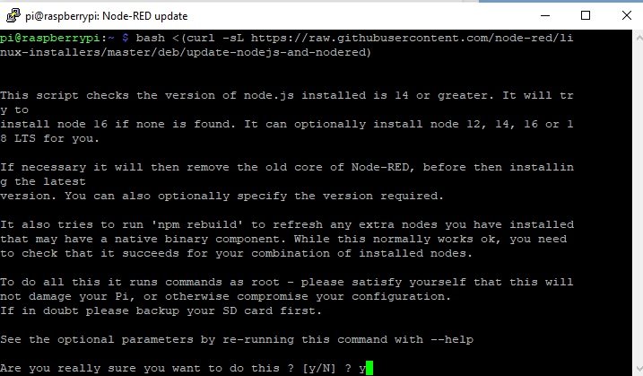 Install Node-RED on Raspberry Pi