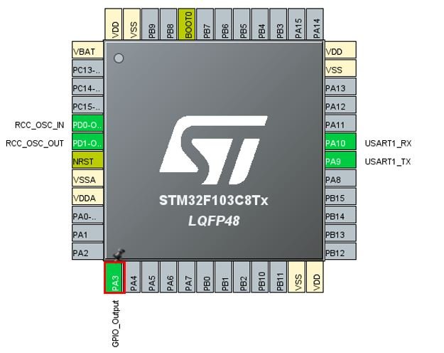 STM32 HC-05 Bluetooth Module Configure GPIO Output for LED