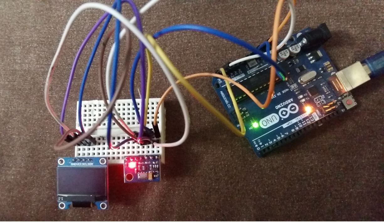 MS5611 with Arduino and OLED