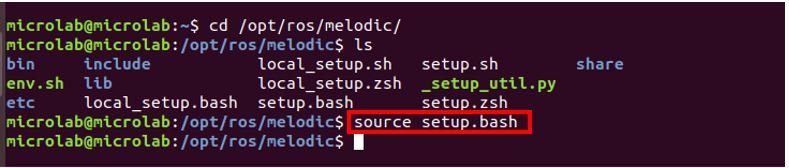ROS Melodic in Linux Run Roscore 1