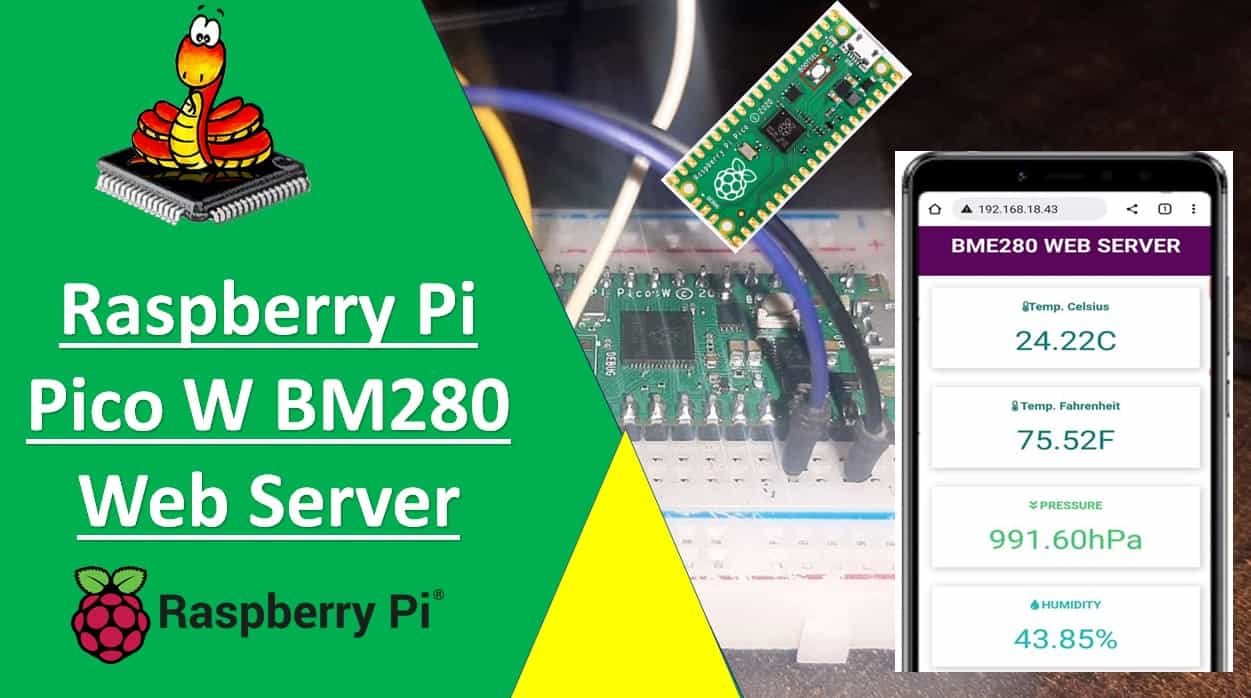 Raspberry Pi Pico W BME280 Web Server
