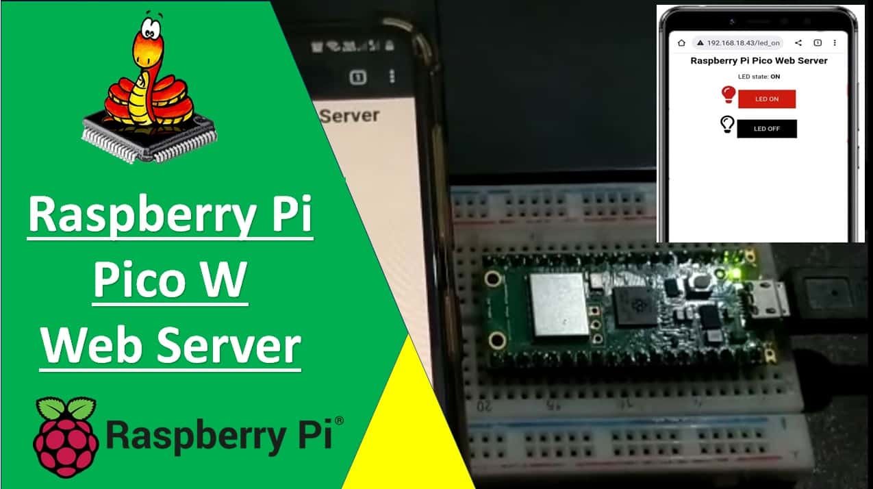 Raspberry Pi Pico W Web Server Control LED