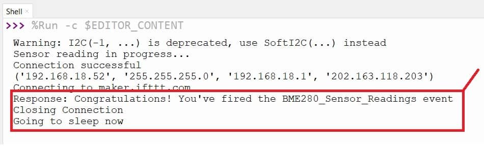 ESP32 MicroPython save data to google sheet