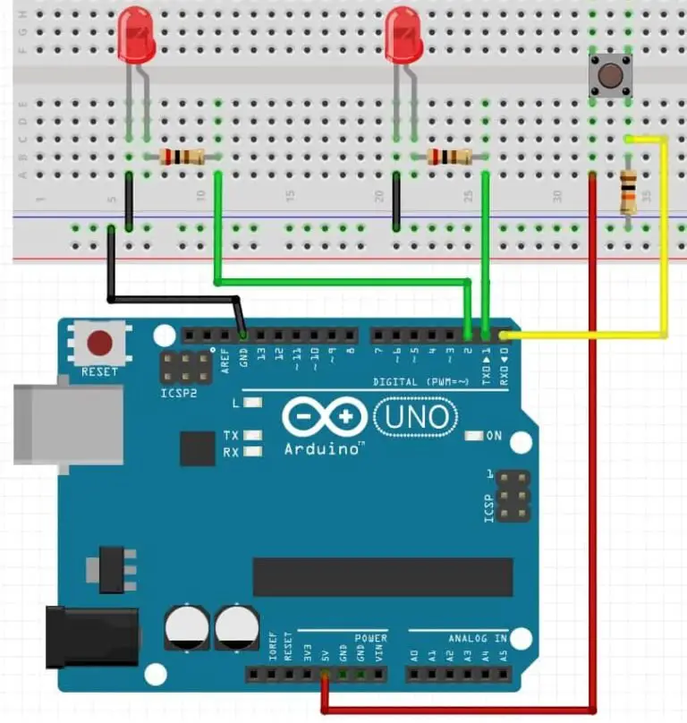 Push Button Interfacing with Arduino - Reading Digital Inputs