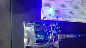 LED blinking using Arduino