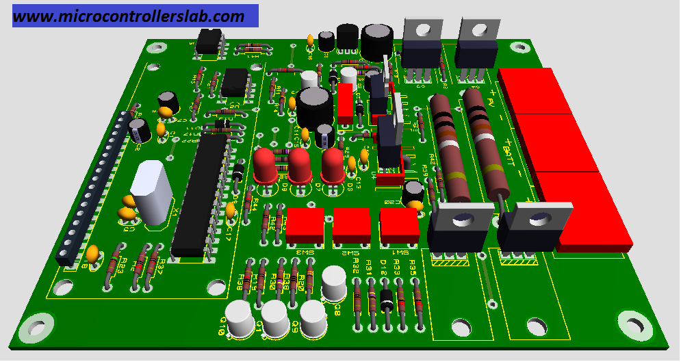 Smart Solar Charge Controller Using Microcontroller