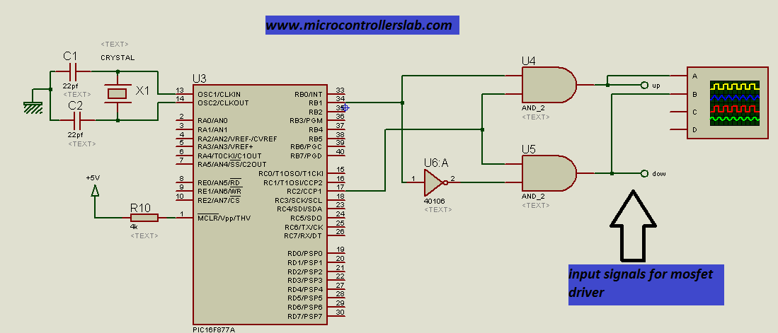 Modified Sine Wave Inverter Using Pic Microcontroller 6588