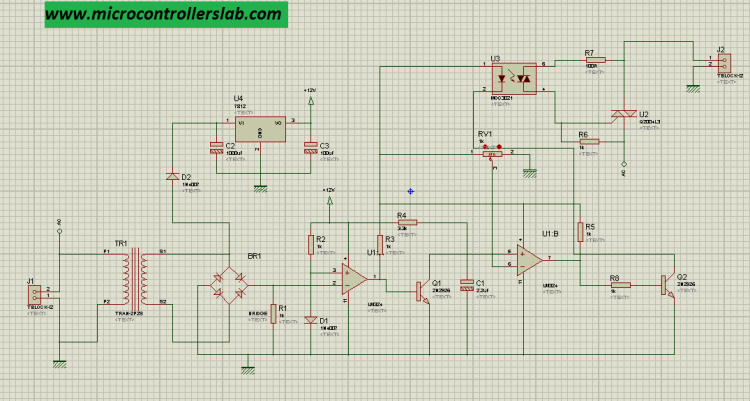 triac Firing angle control circuit