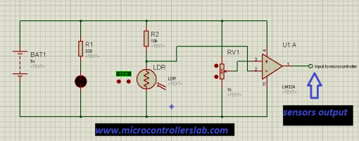 Line follower robot using microcontroller