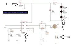 LED Driver using UC3842 PWM Controller IC