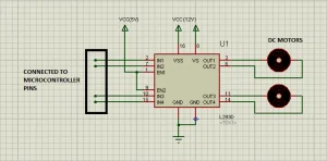 L293 dc motor driver