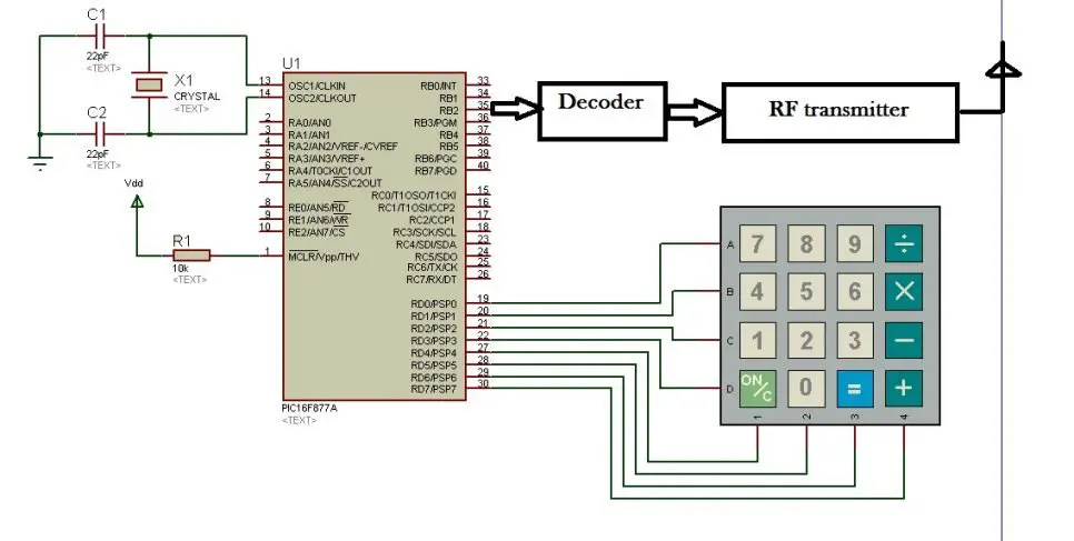 metal detector robot using pic microcontroller