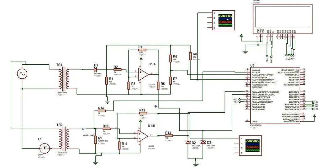 How to design Digital ac watt meter using pic microcontroller