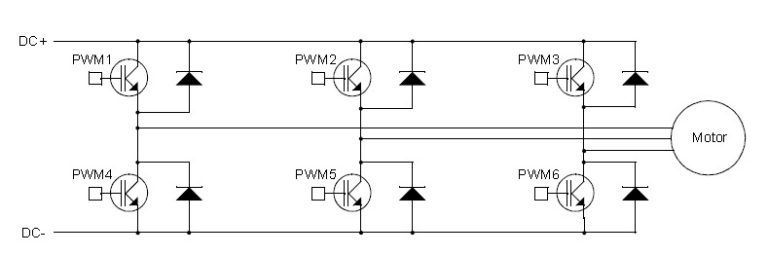 Three phase H bridge