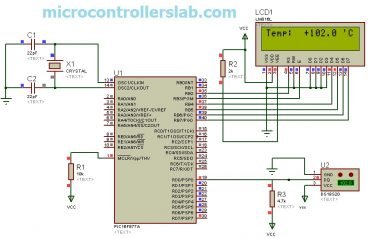 DS18S20 Interfacing with Pic and AVR Microcontroller