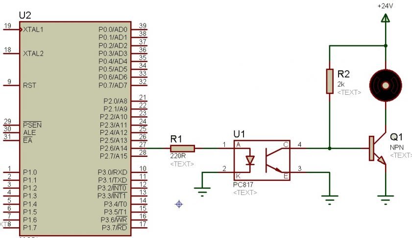 Optocoupler Microcontroller Optocoupler Interfacing with AVR Pic and 8051 Microcontroller
