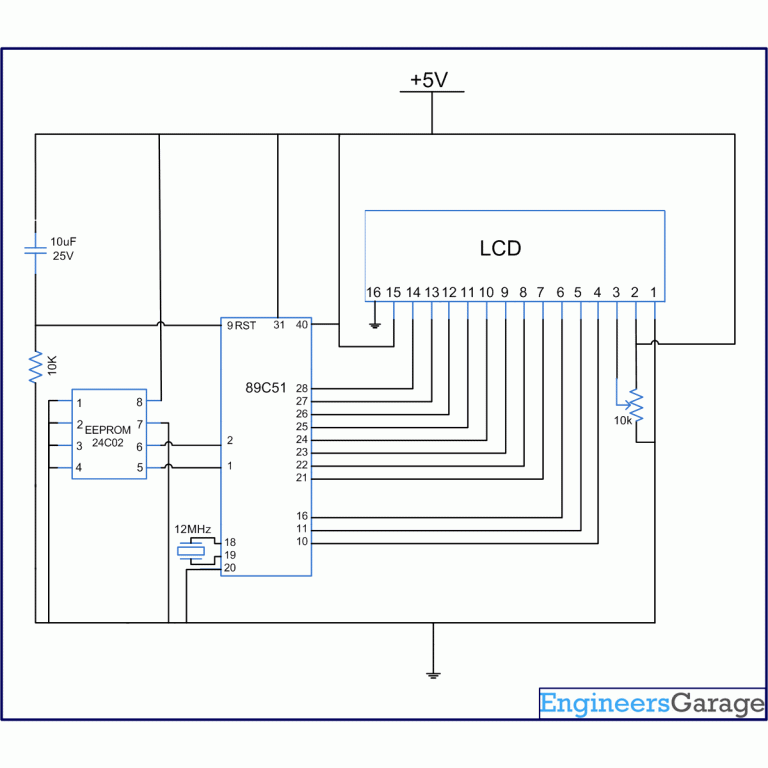 Eeprom Working - Interfacing With Microcontrollers