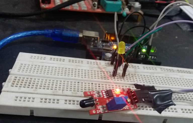 flame sensor interfacing with Arduino uno