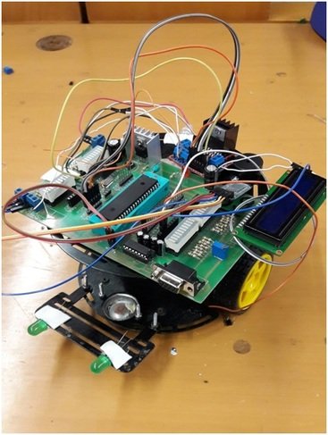 Bluetooth Controlled Robot using pic microcontroller