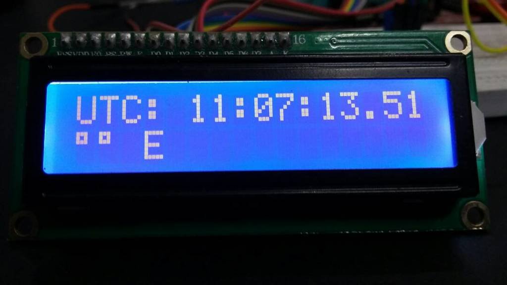 GPS based clock using pic microcontroller
