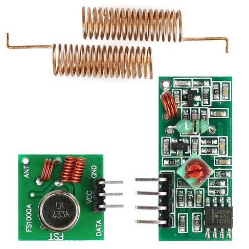 RF Transmitter and Receiver Module Interfacing with Arduino