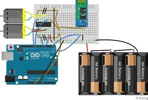 Bluetooth based dc motor speed and direction control using arduino