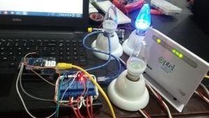 Ethernet based home automation project using arduino
