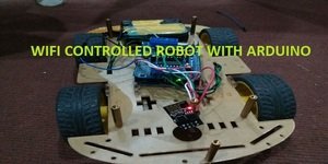 wifi controlled robot using arduino