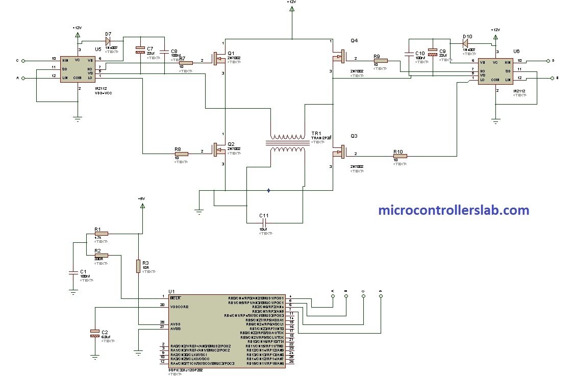 DsPIC33F microcontroller based pure sine wave inverter