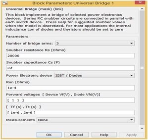 Simulink based Three Phase Voltage Source Inverter simulation