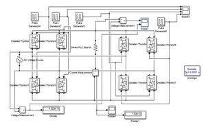 Single Phase to Single Phase Cycloconverter Design Using Simulink