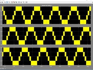 Three Phase Five Level Inverter simulink simulation