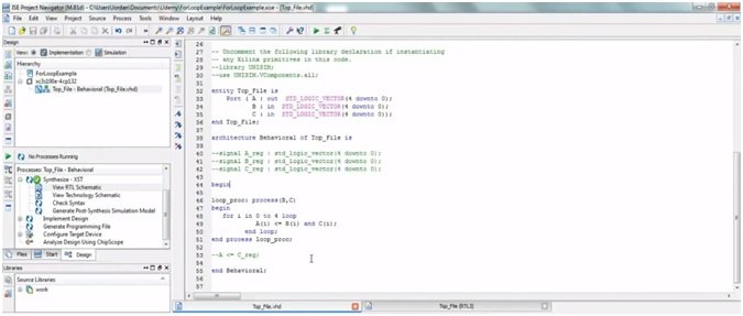 VHDL programming if else statement and loops with examples