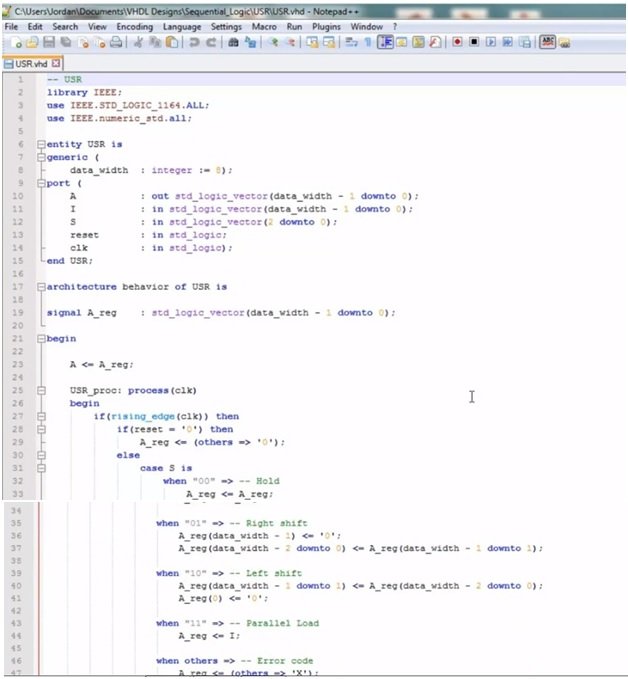 vhdl generate assignment