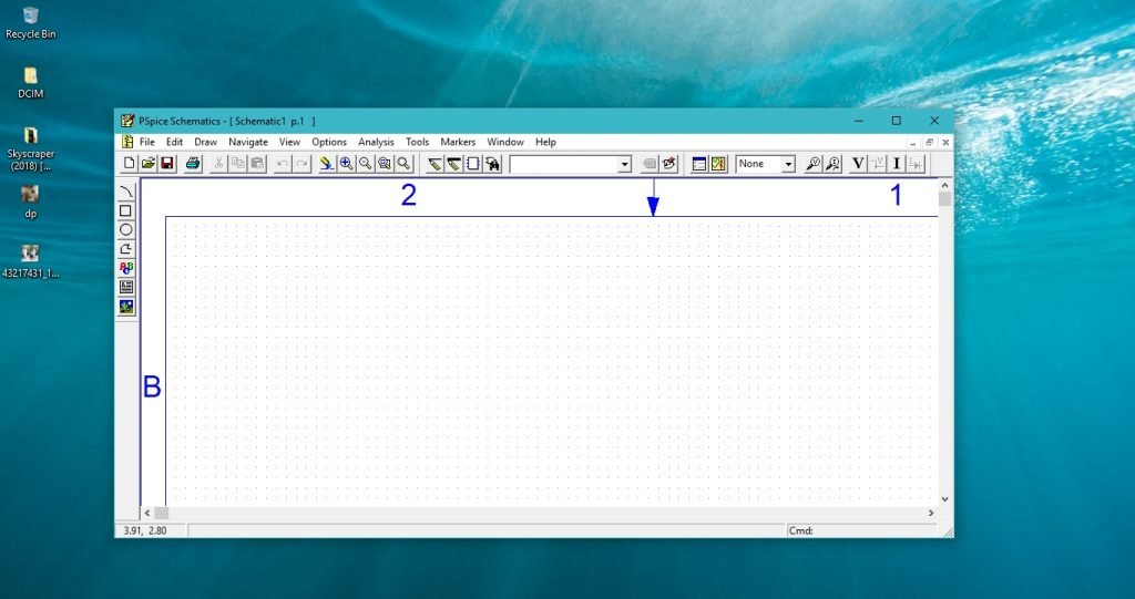 pspice schematics version 9.1 software