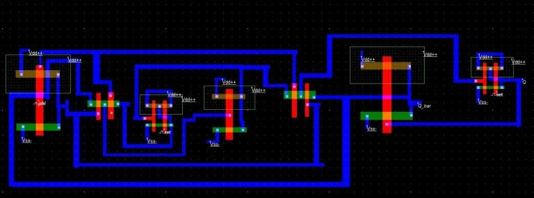 D Flip Flop design simulation and analysis using different software’s