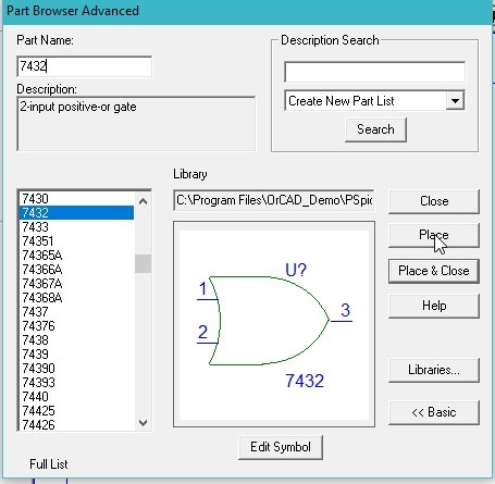 Digital encoder simulation using Pspice : tutorial 15