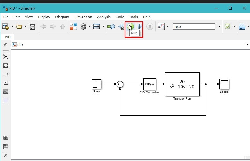 Matlab simulink control design что это