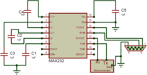 MAX232 Circuit