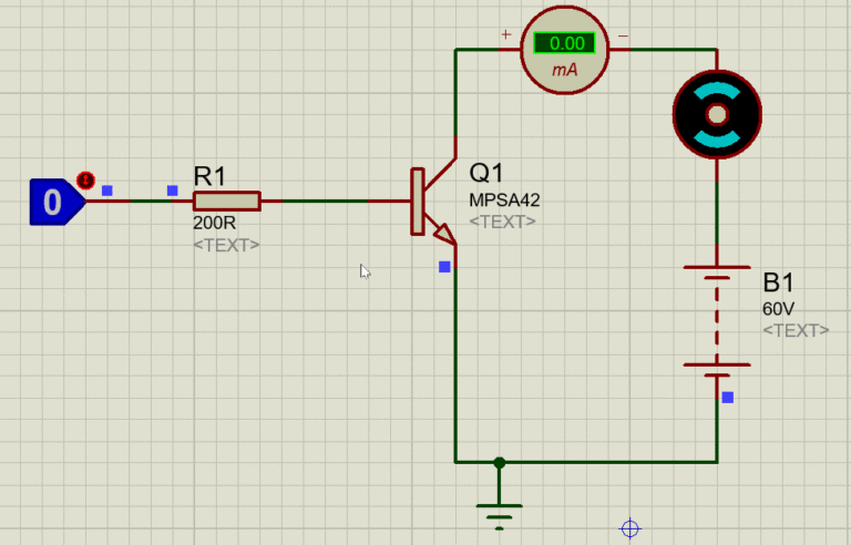 mpsa42 npn transistor pintout examples datasheet applications